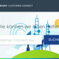 Screenshot von VMware Customer Connect Portal